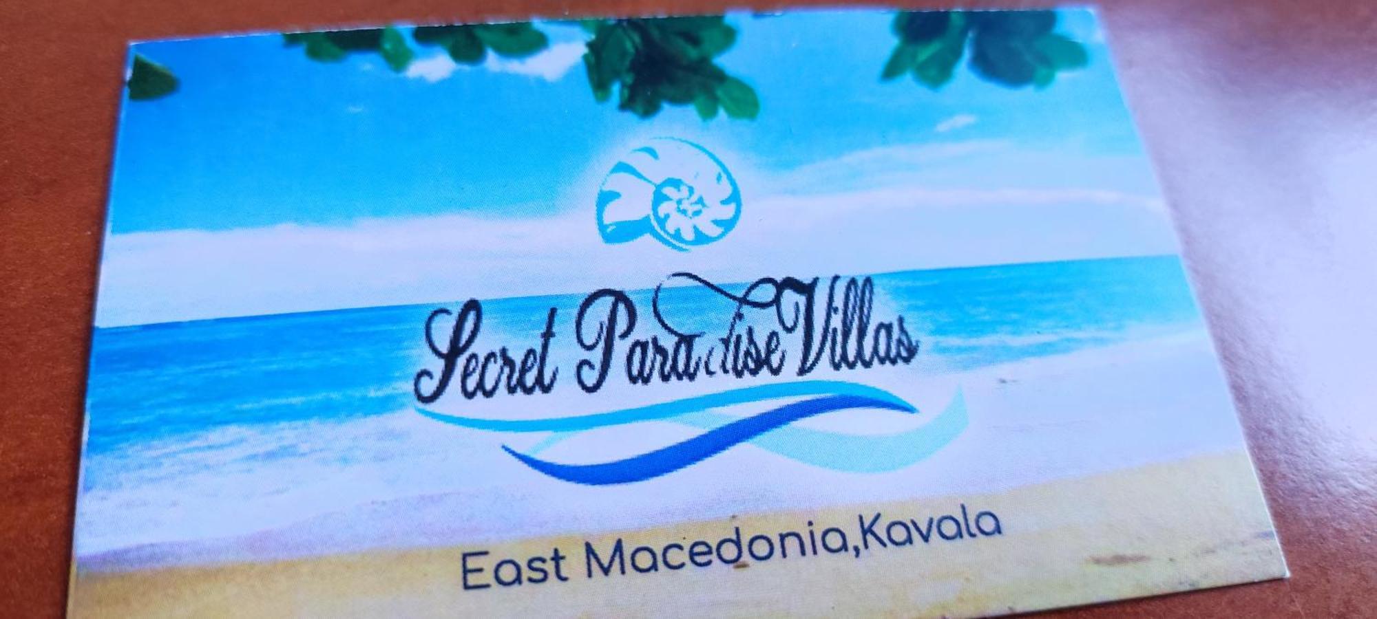 Secret Paradise Villas Loutra Elevtheron Buitenkant foto